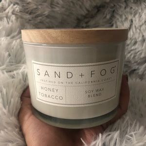 Sand and fog candle